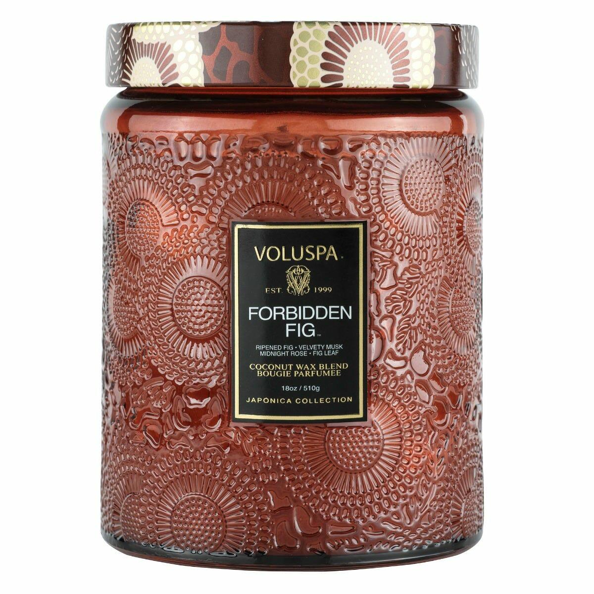 Forbidden Fig Candle Jar, 510g, Large, Voluspa