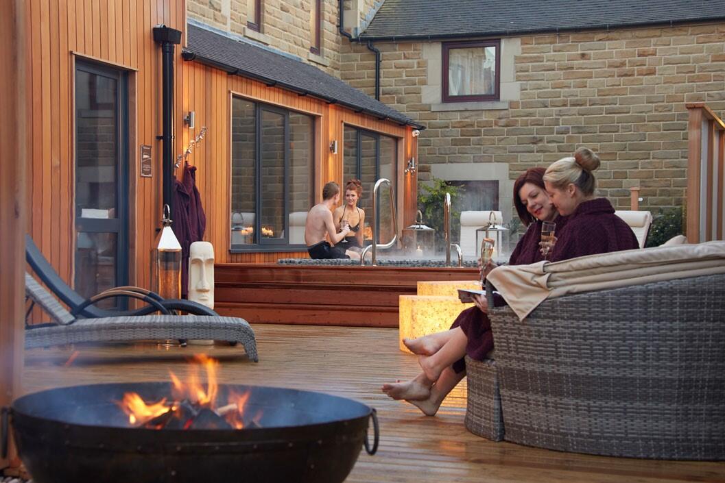 Half Spa Day with Beach Hut Experience & Afternoon Tea for One at Three Horseshoes Country Inn