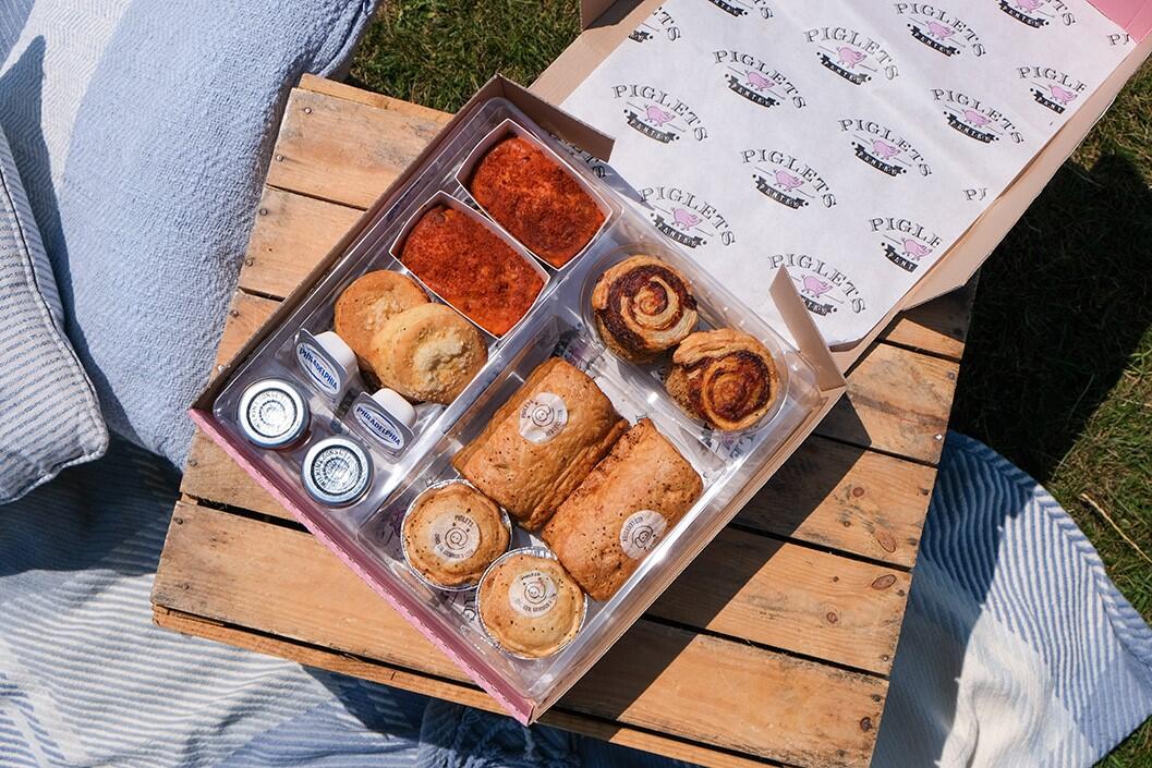 Savoury Afternoon Tea at Home Experience with Piglet's Pantry