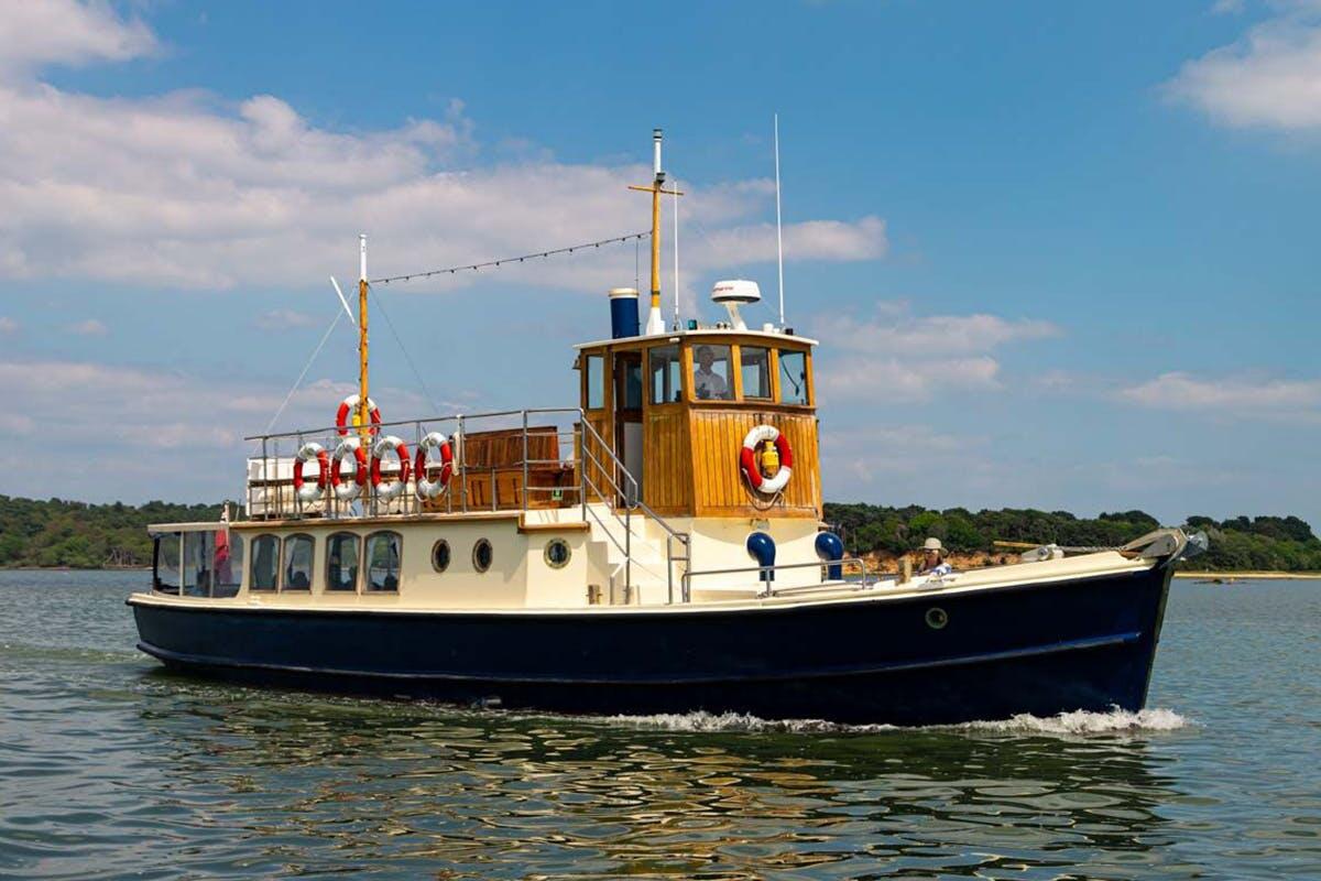 Dorset Queen Poole Islands and Bay Cruise with Afternoon High Tea and Prosecco for Two