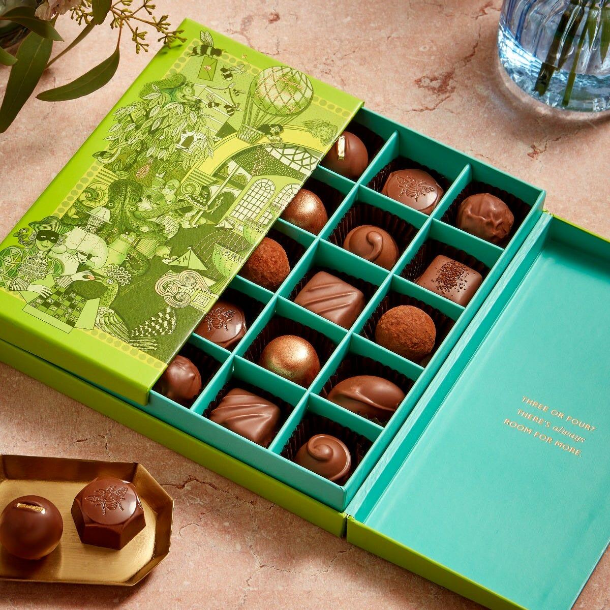 Favourites Alcohol Free Milk Chocolate Selection, 290g, Fortnum & Mason