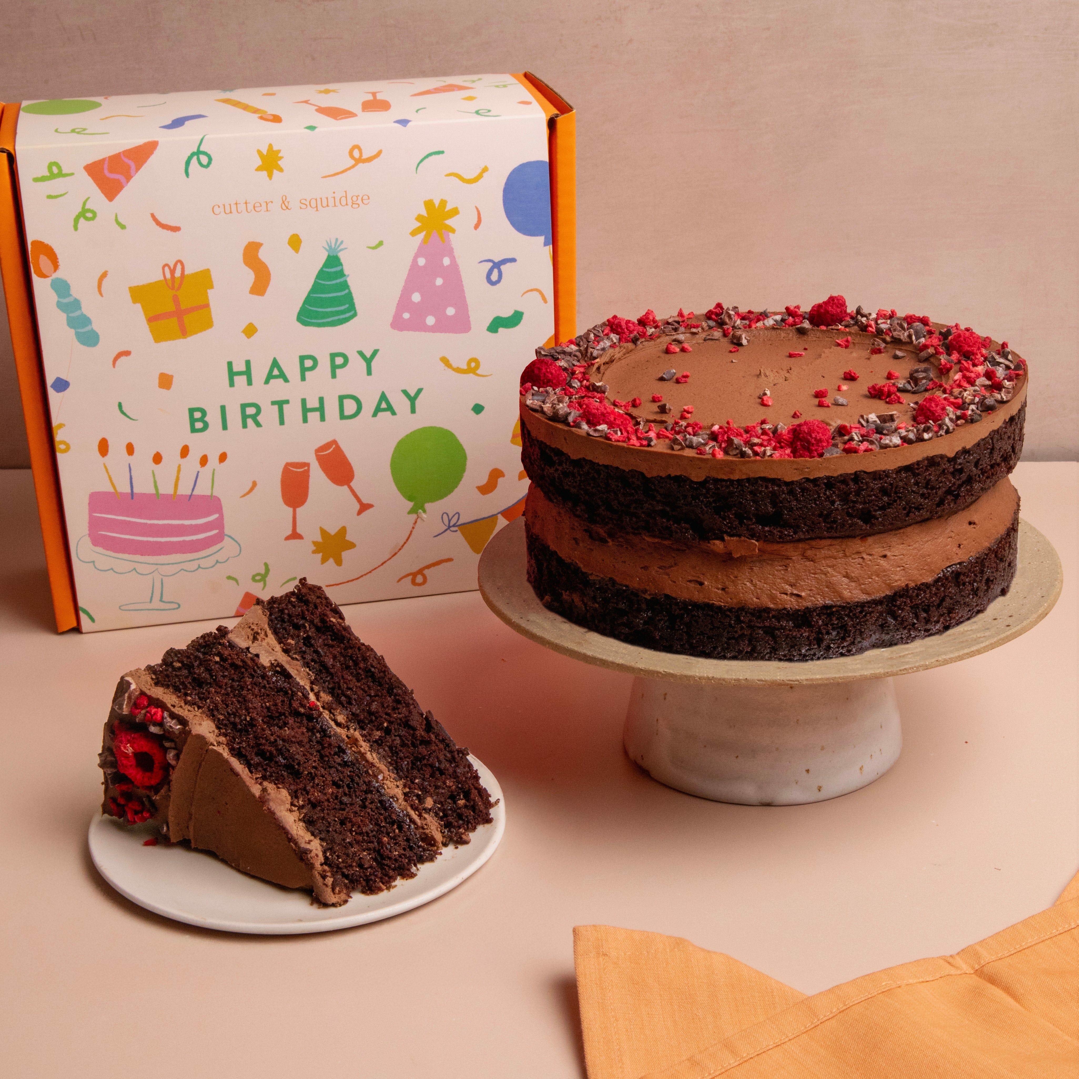 Vegan Chocolate Fudge Cake