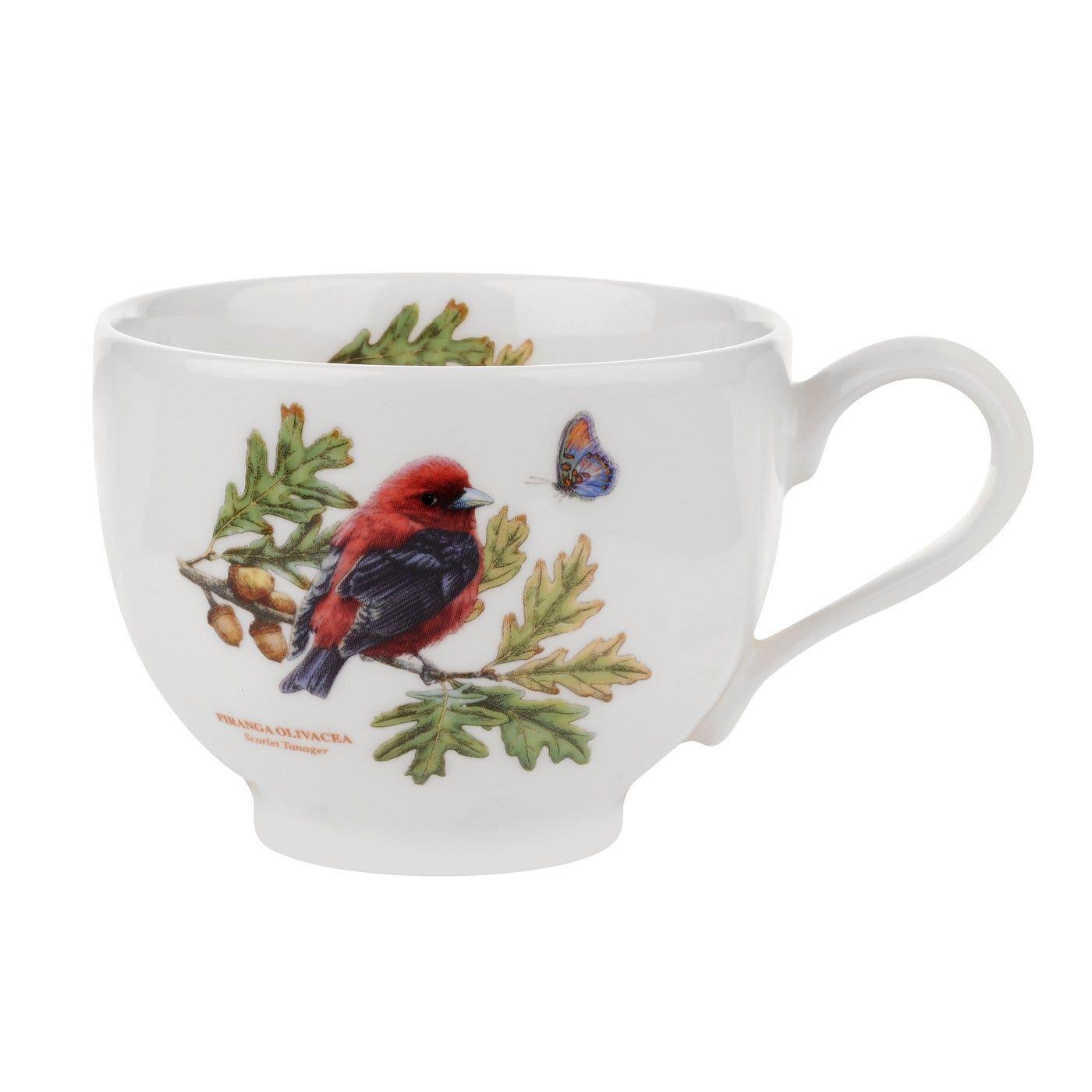SPARE PART Tea Cup ONLY (T) Scarlet.Tanager