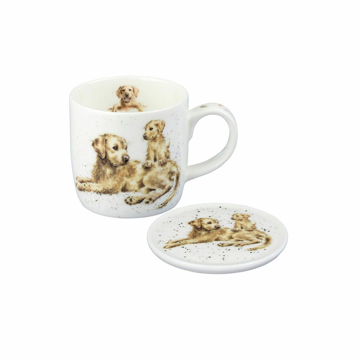Wrendale Designs Devotion Mug & Coaster Set