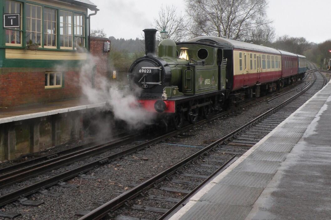 Steam Train Ride and Guided Bus Tour with Afternoon Tea for Two