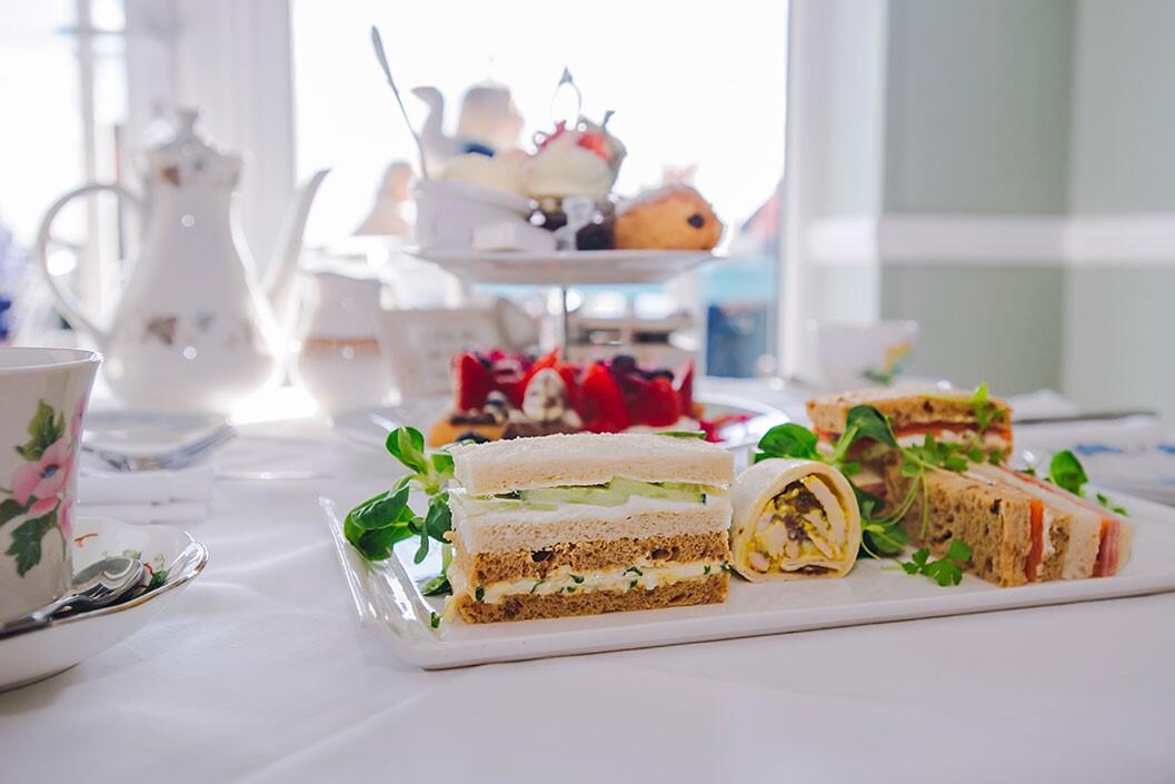 Afternoon Tea with Prosecco for Two at Camelia Hotel