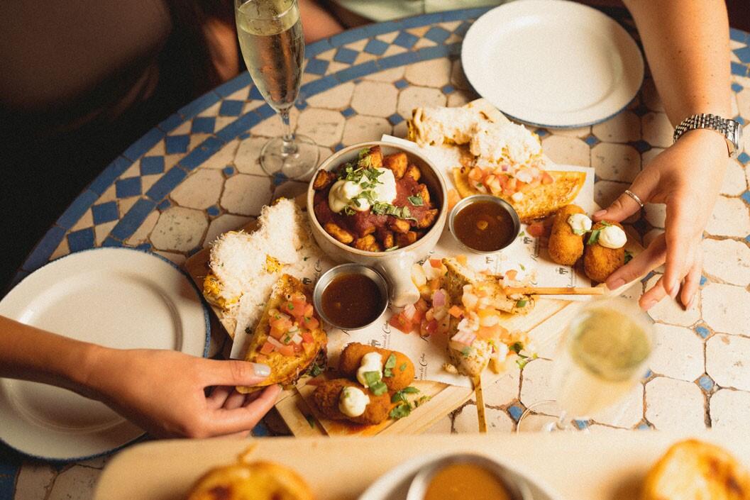 Afternoon Tea with a Sharing Cocktail for Two at Revolución de Cuba