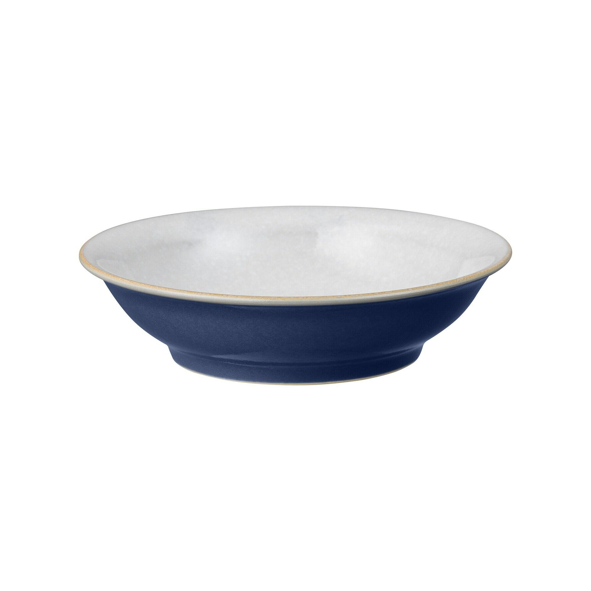 Elements Dark Blue Medium Shallow Bowl Seconds