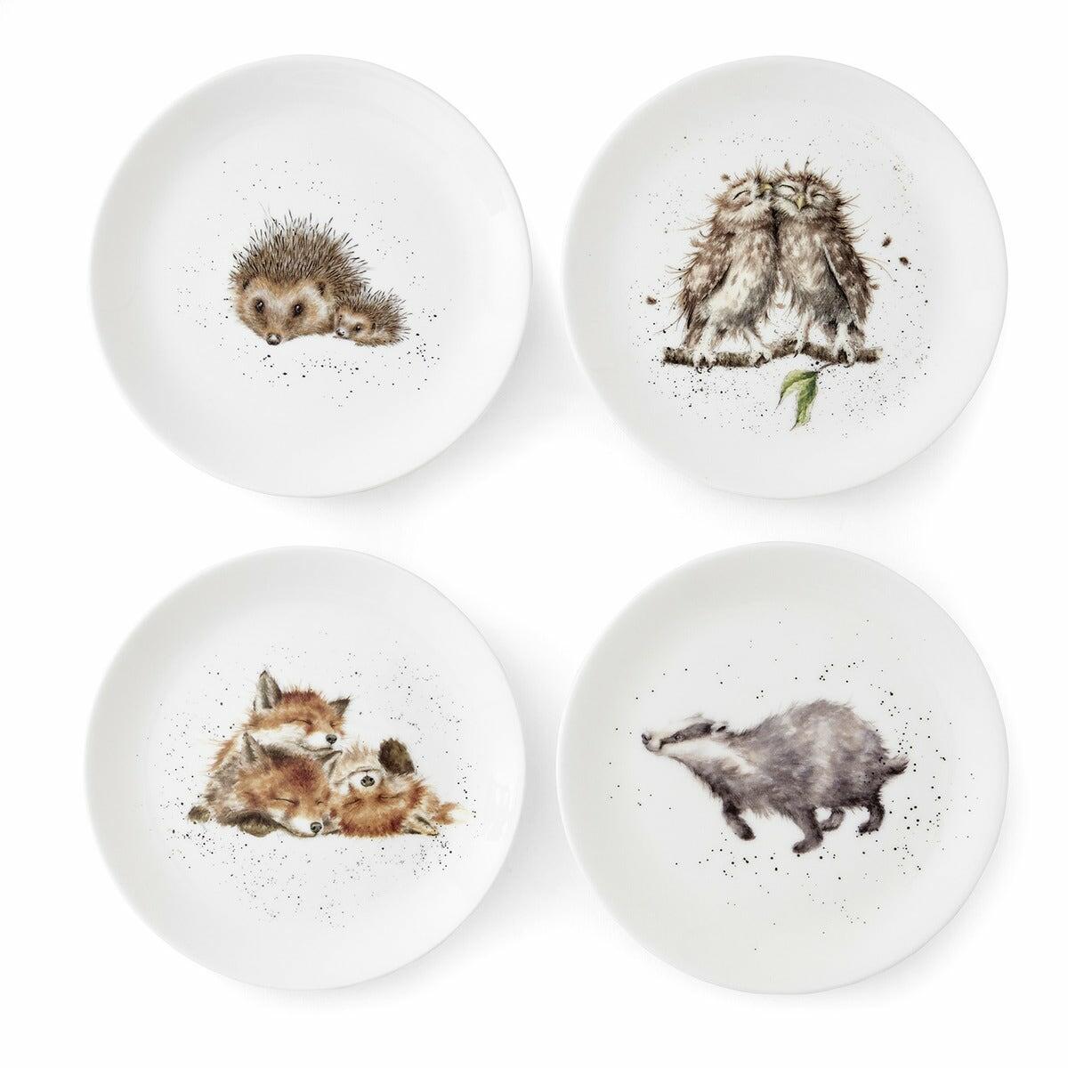 Wrendale Designs Assorted Coupe Plates, 20cm