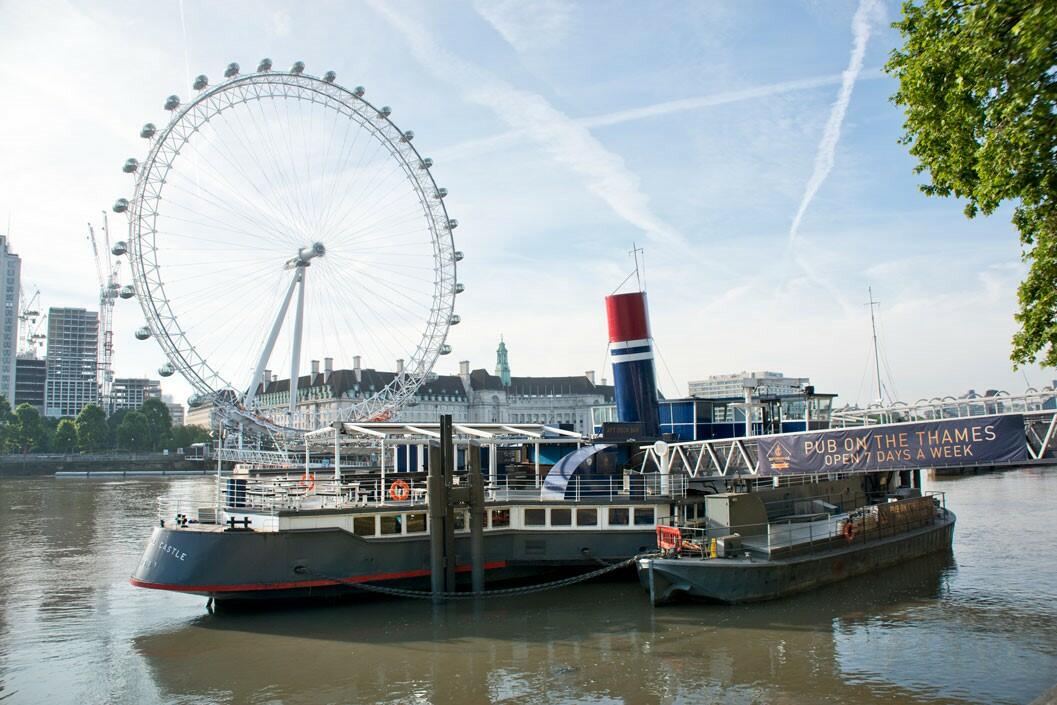 Afternoon Tea for Two at The Tattershall Castle Pub in London