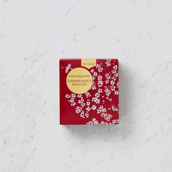 Cherrilossus Biscuits Tin Top-Up, 600g, Fortnum & Mason