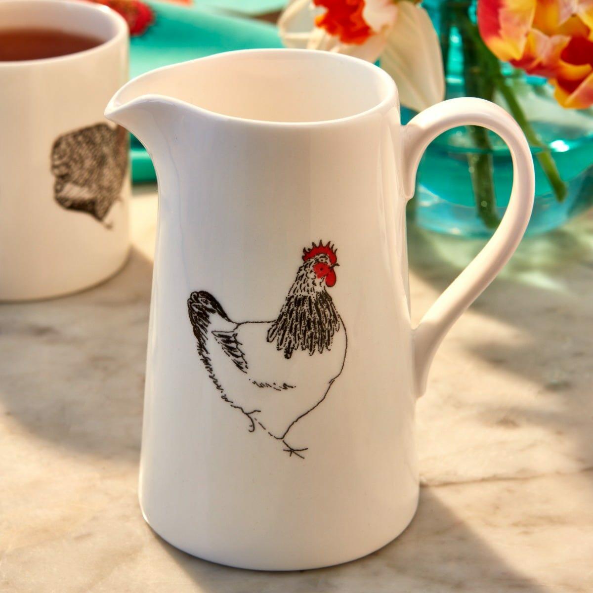 Farmhouse Half Pint Jug, Fine Bone China, Arthur Parkinson