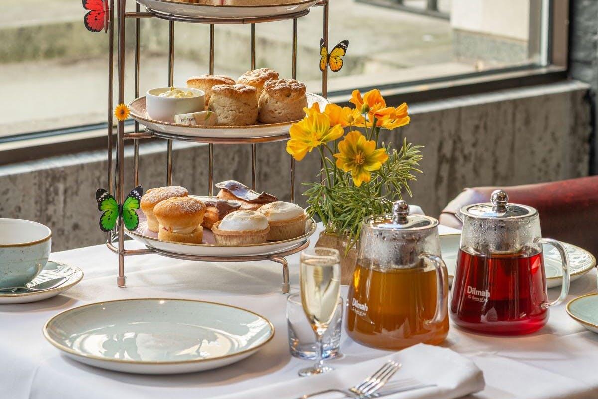 Afternoon Tea with Prosecco for Two at Keepers Kitchen & Bar