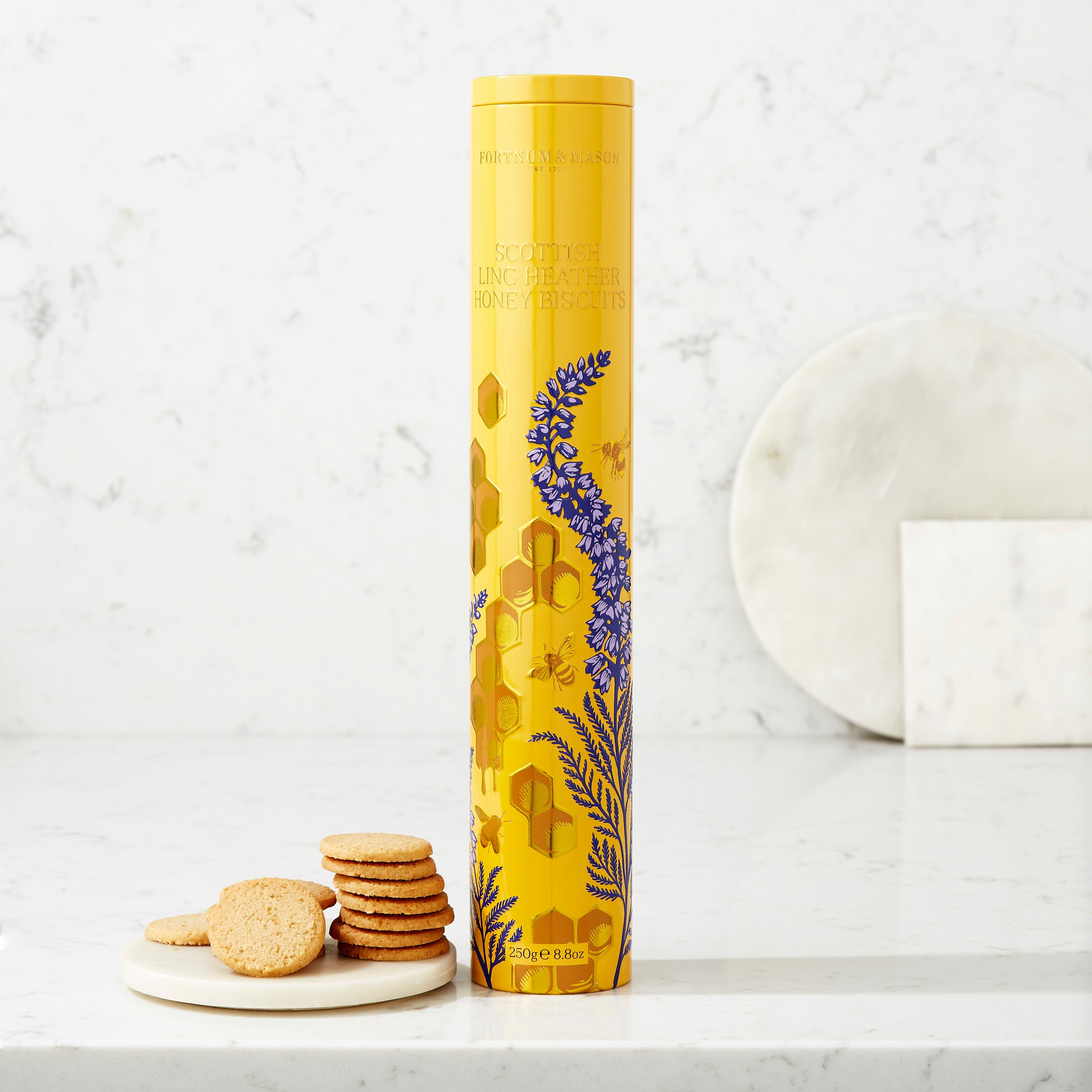 Scottish Ling Heather Honey Biscuits, 250g, Fortnum & Mason
