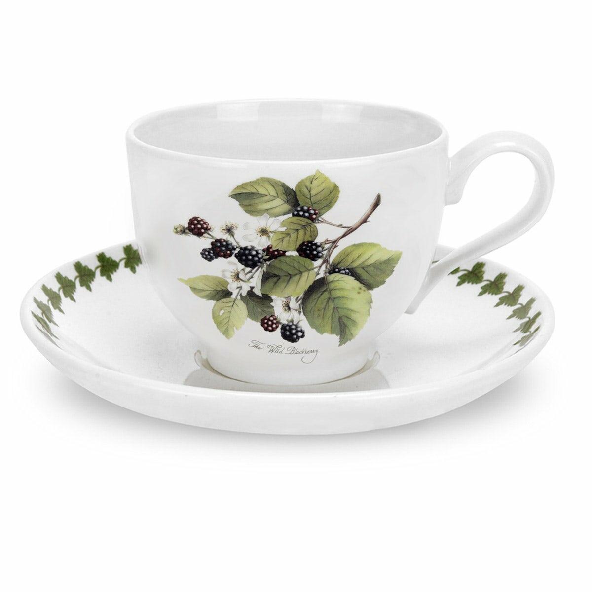 Pomona Blackberry Cup & Saucer