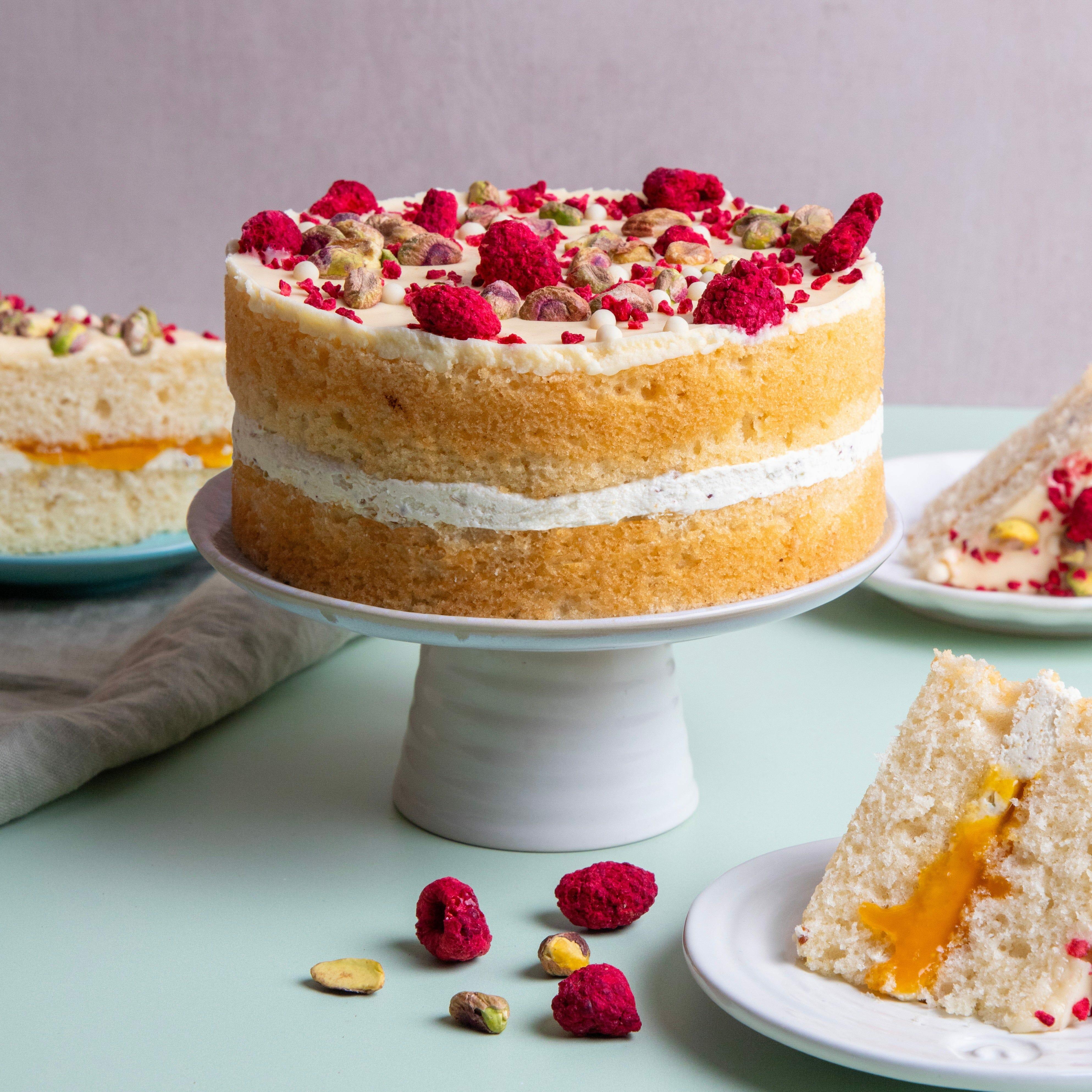 Passionfruit And Pistachio Cake