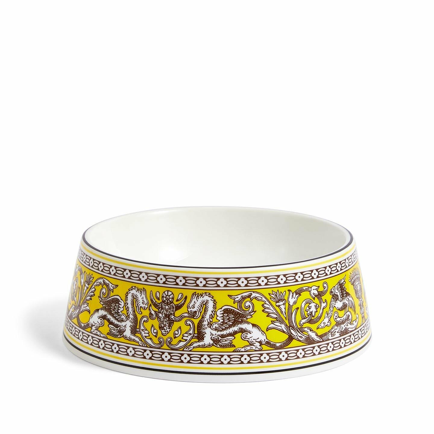 Florentine Citron Pet Bowl 21cm