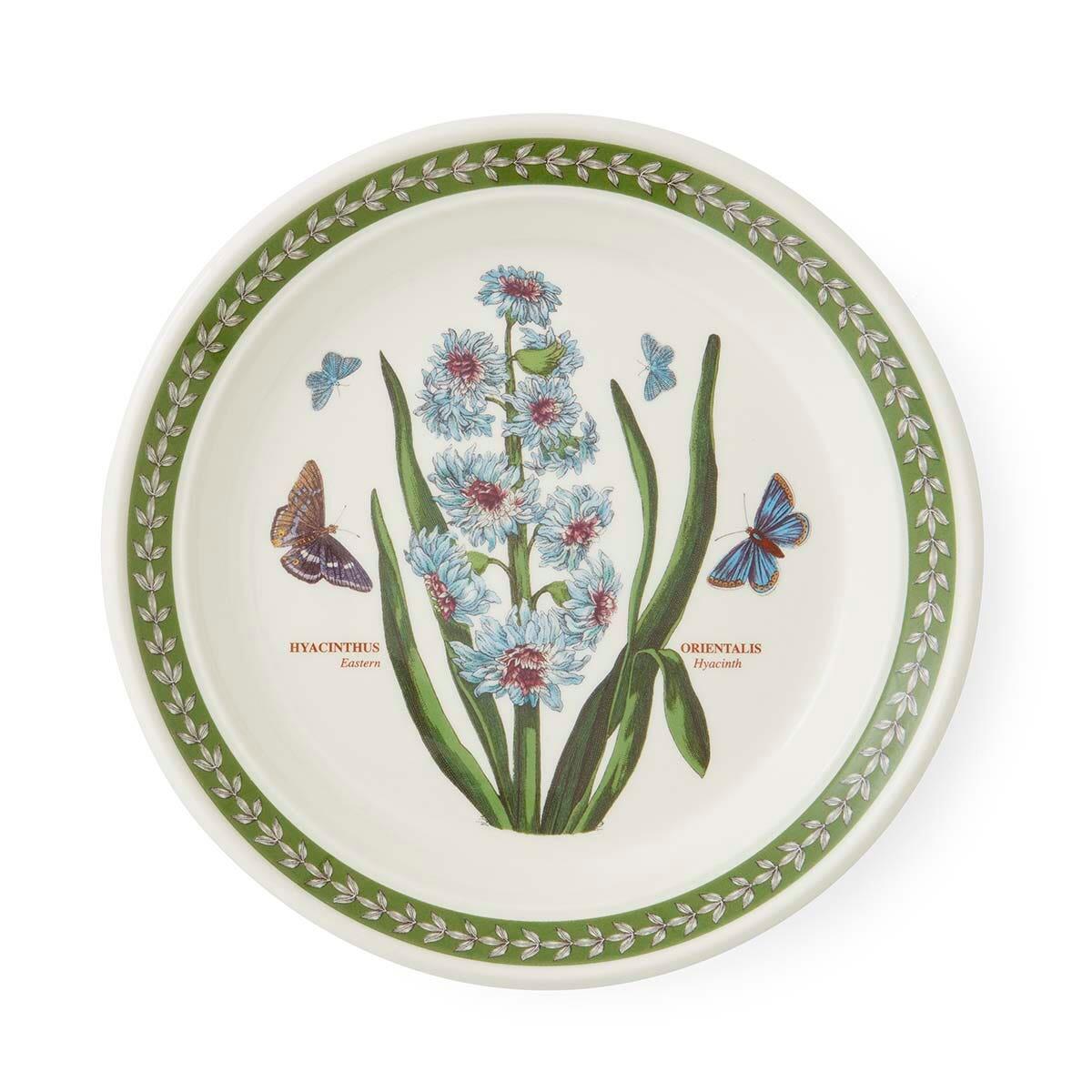 Botanic Garden Etchings 8 Inch Plate, Hyacinth