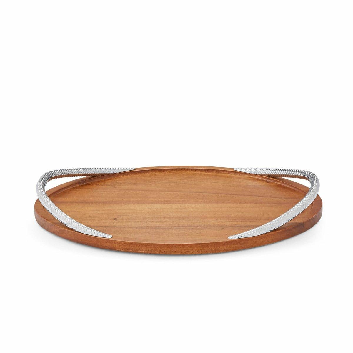 Nambe Braid Serving Tray