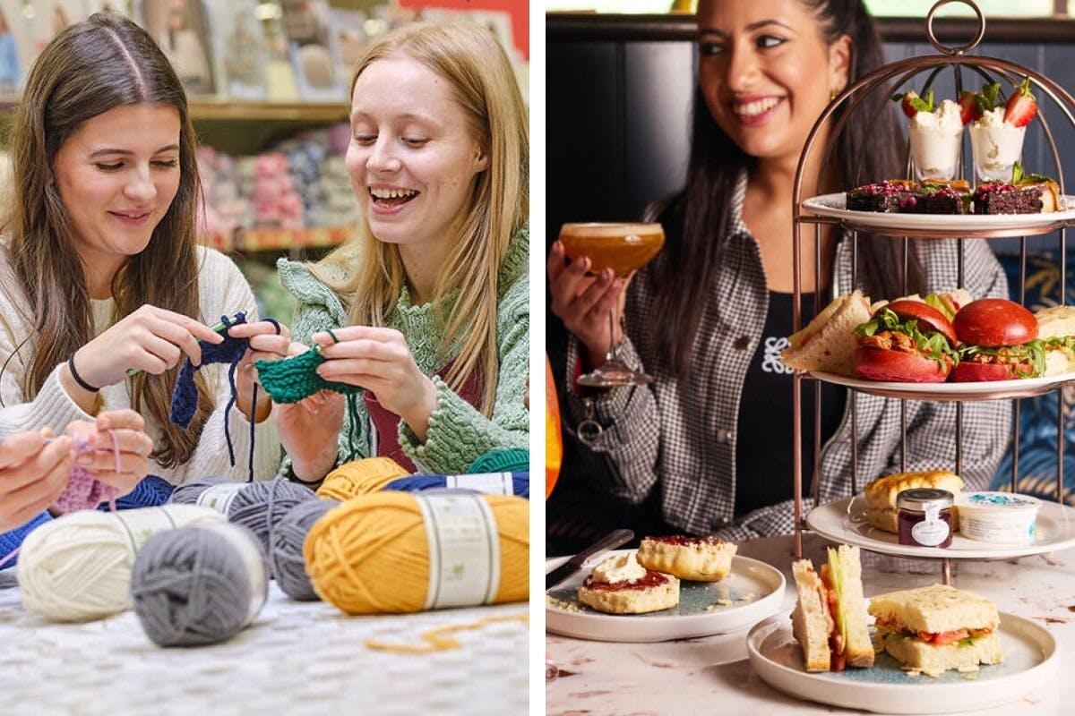 Hobbycraft Crochet Workshop with Slug and Lettuce Afternoon Tea and Cocktail for Two, Plymouth | Creative | Virgin Experience Days / Voucher