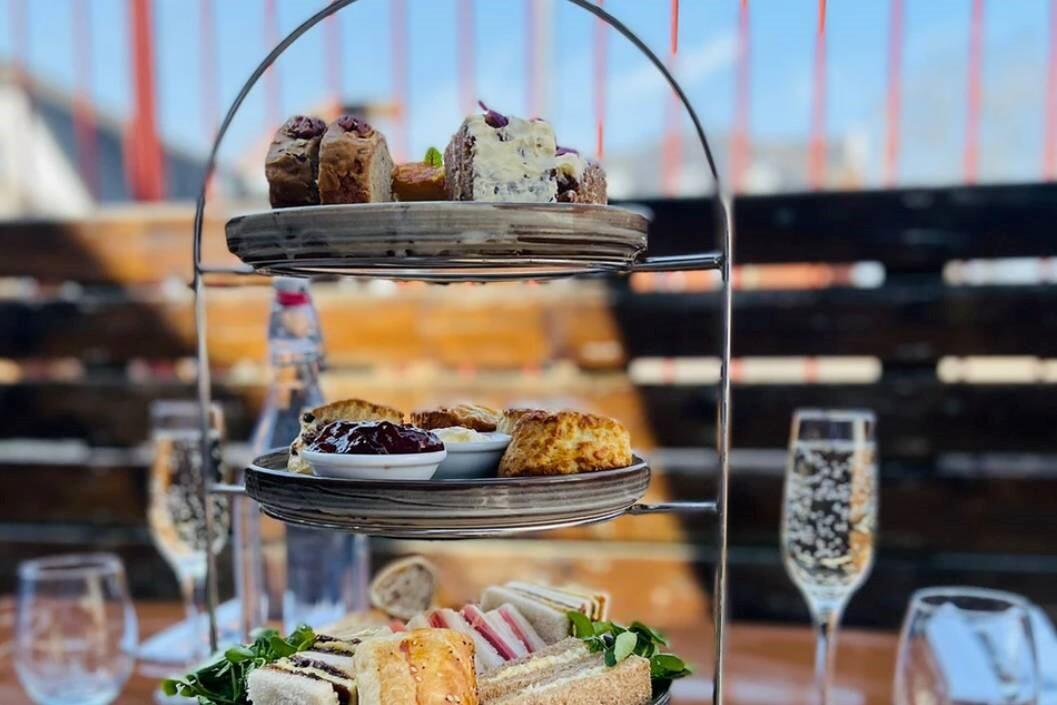 Afternoon Tea for Two with a Glass of Fizz at the Mill Bar & Grill