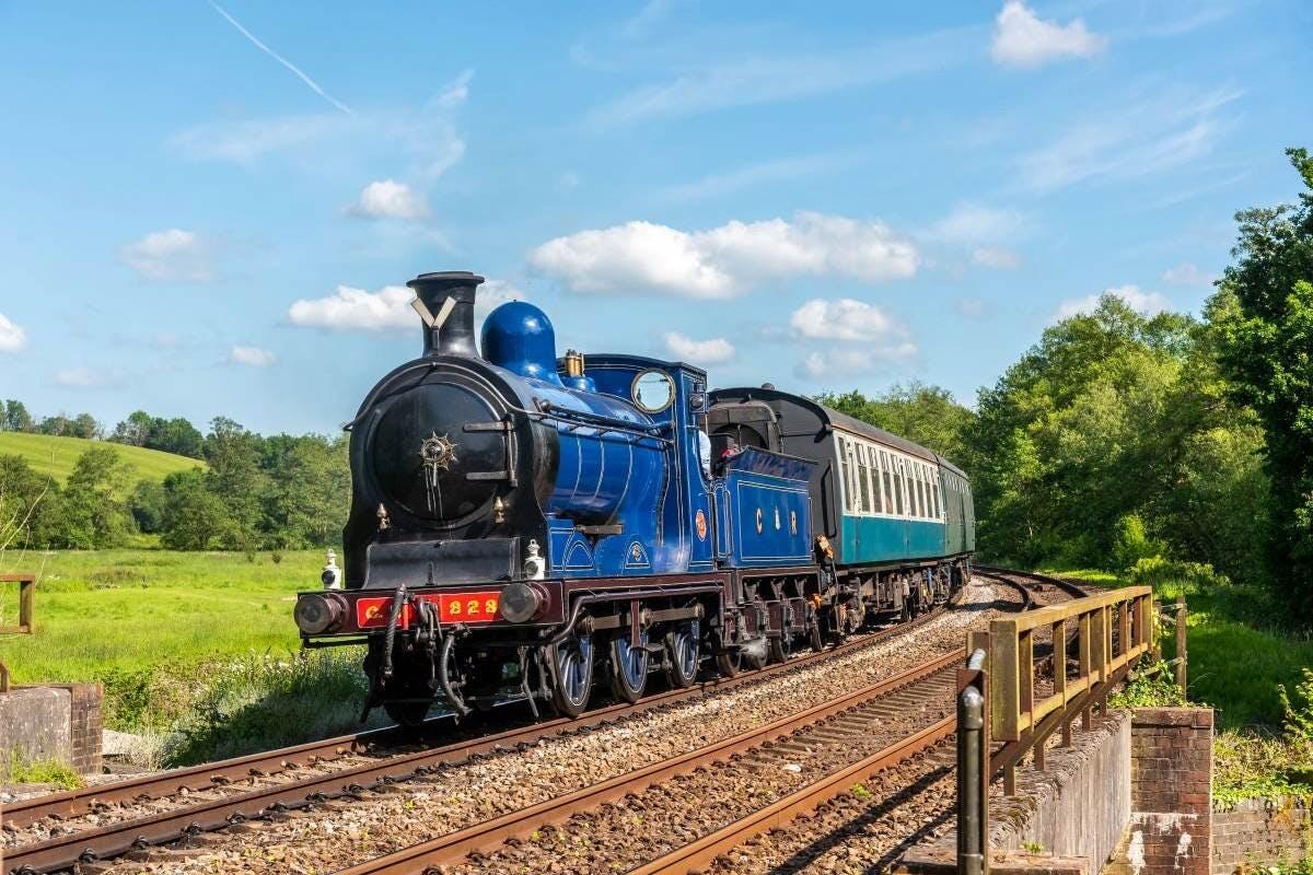 Spa Valley Heritage Railway Trip with Prosecco Cream Tea for Two
