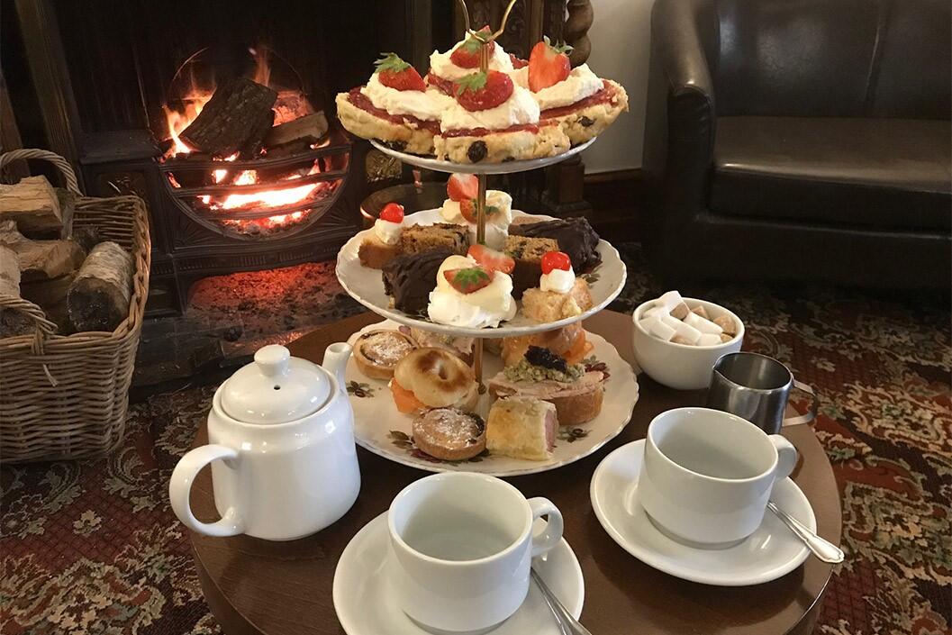 Afternoon Tea for Two at Craig-y-Dderwen
