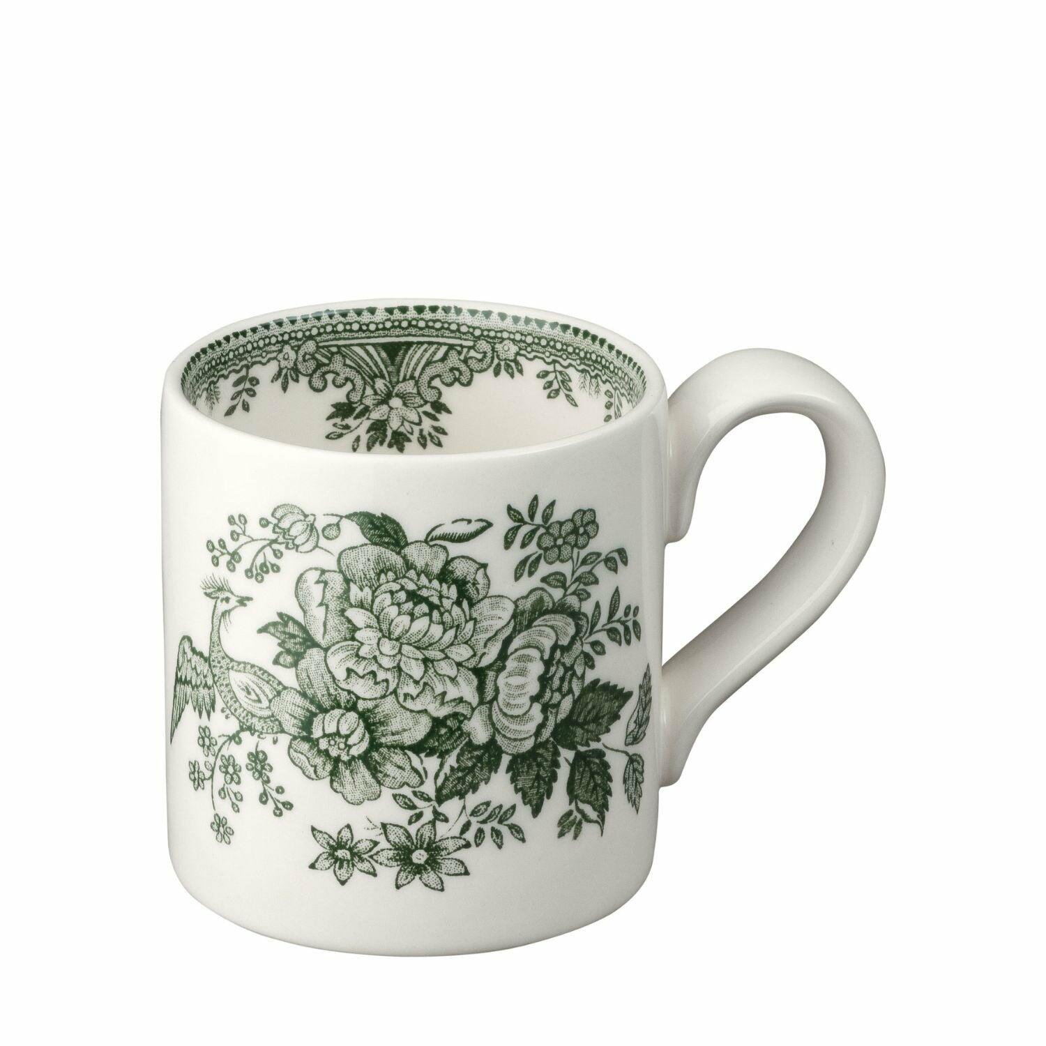 Green Asiatic Pheasants Mug Half Pint 284ml/0.5pt