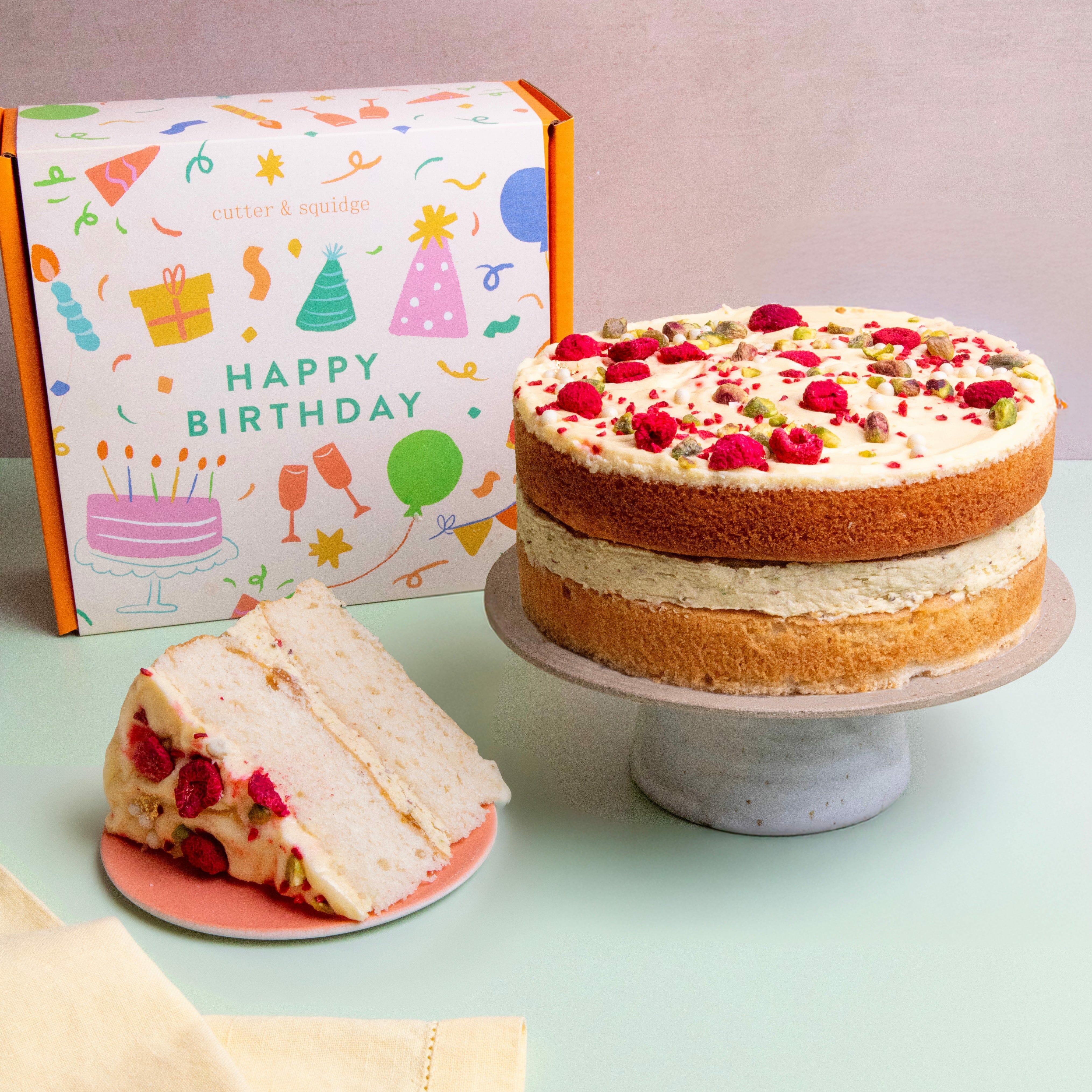 Passionfruit And Pistachio Cake