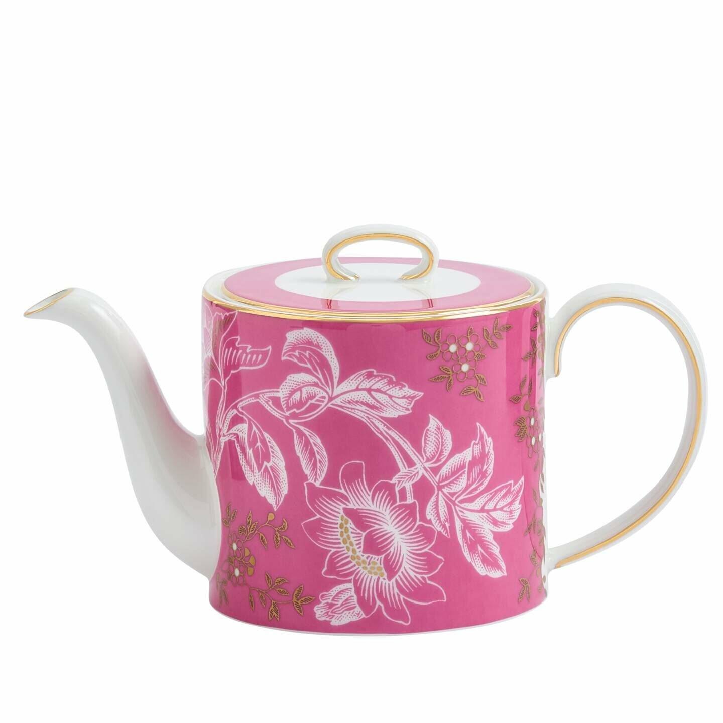 Wonderlust Pink Tonquin Teapot 500ml
