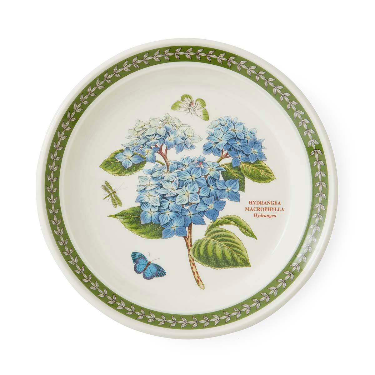Botanic Garden Etchings 8 Inch Plate, Hydrangea