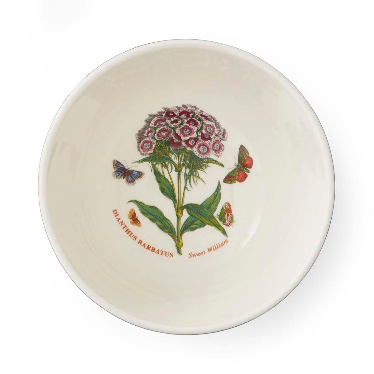 Botanic Garden Etchings 5.5 Inch Stacking Bowl, Sweet William