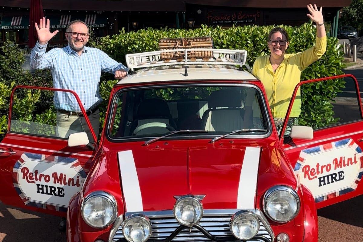 Classic Mini Car Hire Adventure with Cream Tea and Video Memory for up to Four
