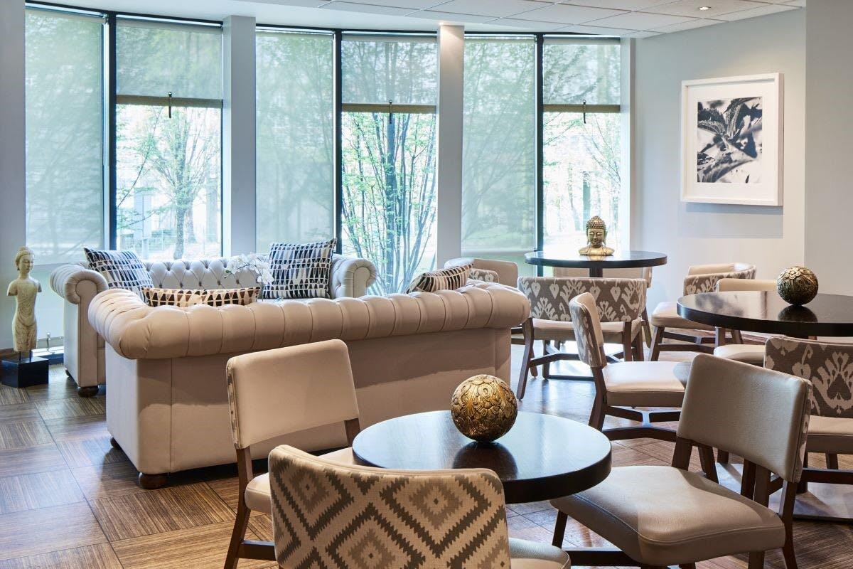 Bee Extra Spa Day with 60 Minute Treatment, Prosecco and Afternoon Tea for Two at Marriott Hotel Piccadilly