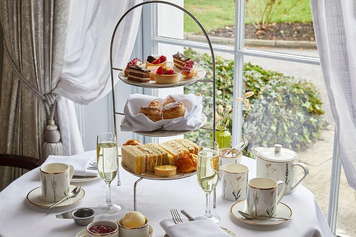 One Night Break with Afternoon Tea for Two at Burnham Beeches Hotel & Spa