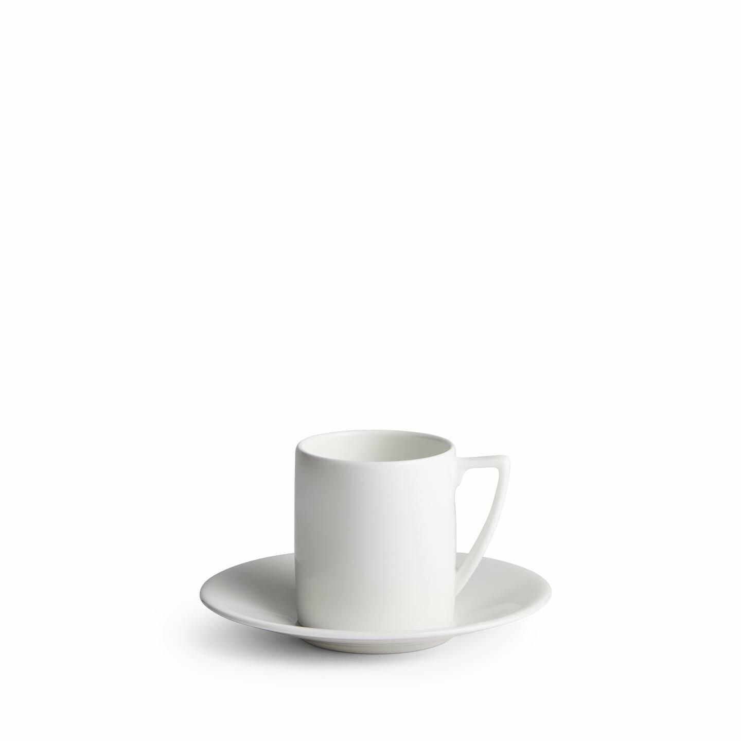 Wedgwood Jasper Conran White Coffee Cup & Saucer