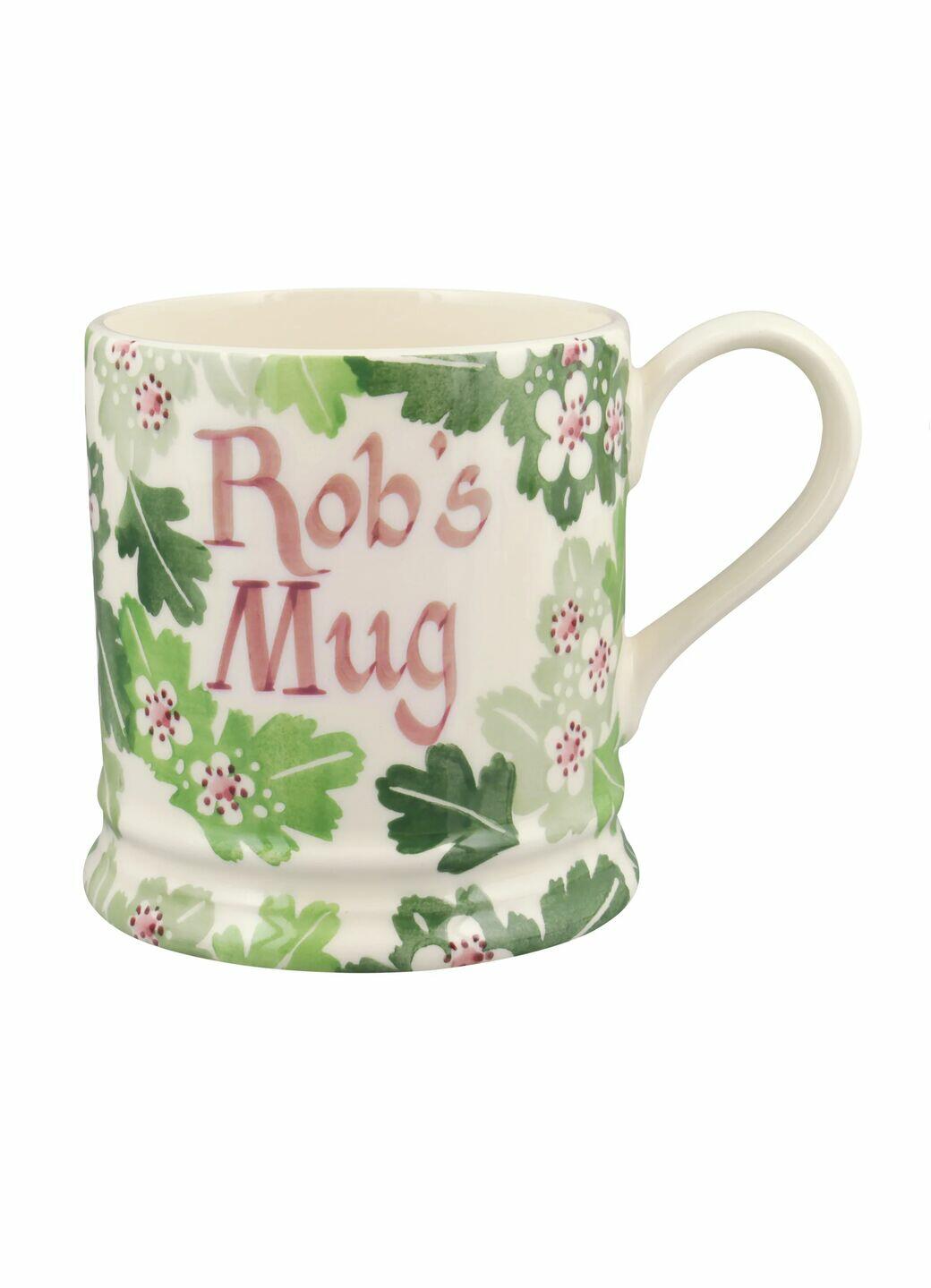 Personalised Hawthorn 1 Pint Mug - Customise Your Own Pottery
