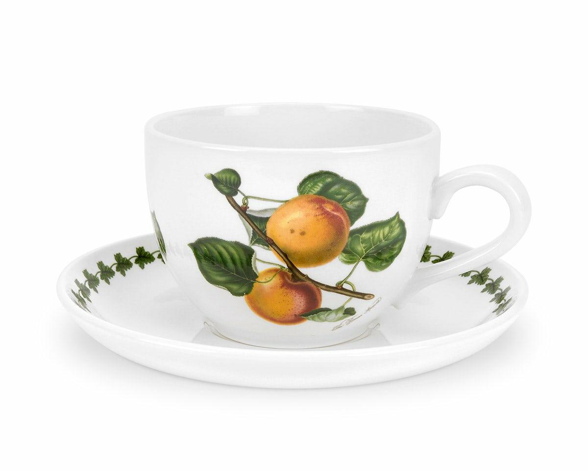 Pomona Apricot Jumbo Cup & Saucer