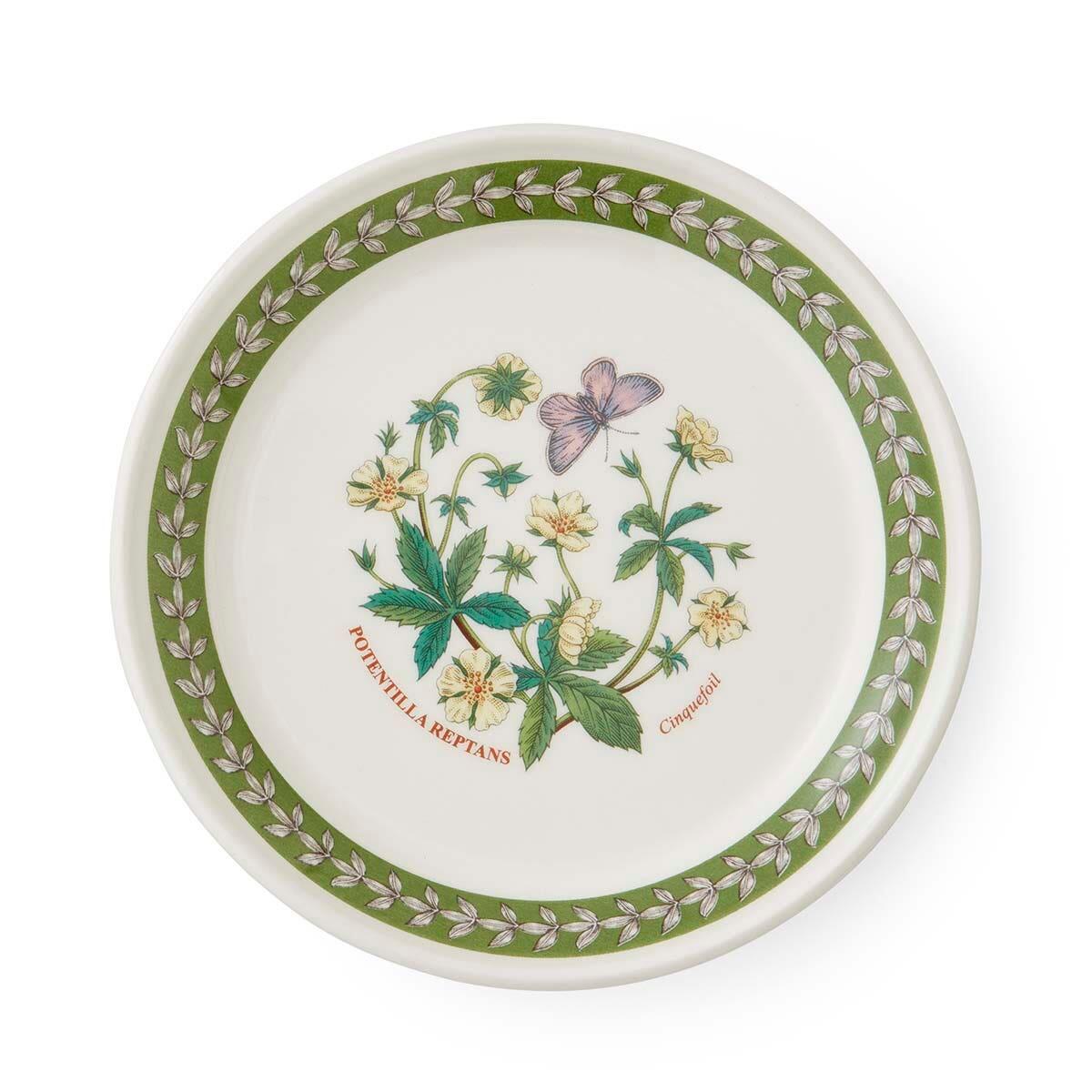 Botanic Garden Etchings Bread Plate, Cinquefoil