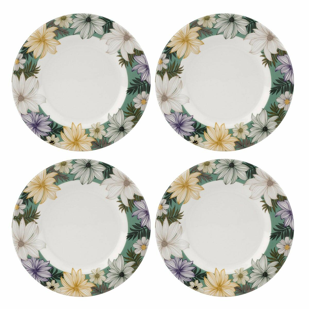 Atrium Set of 4 Side Plates, 22cm