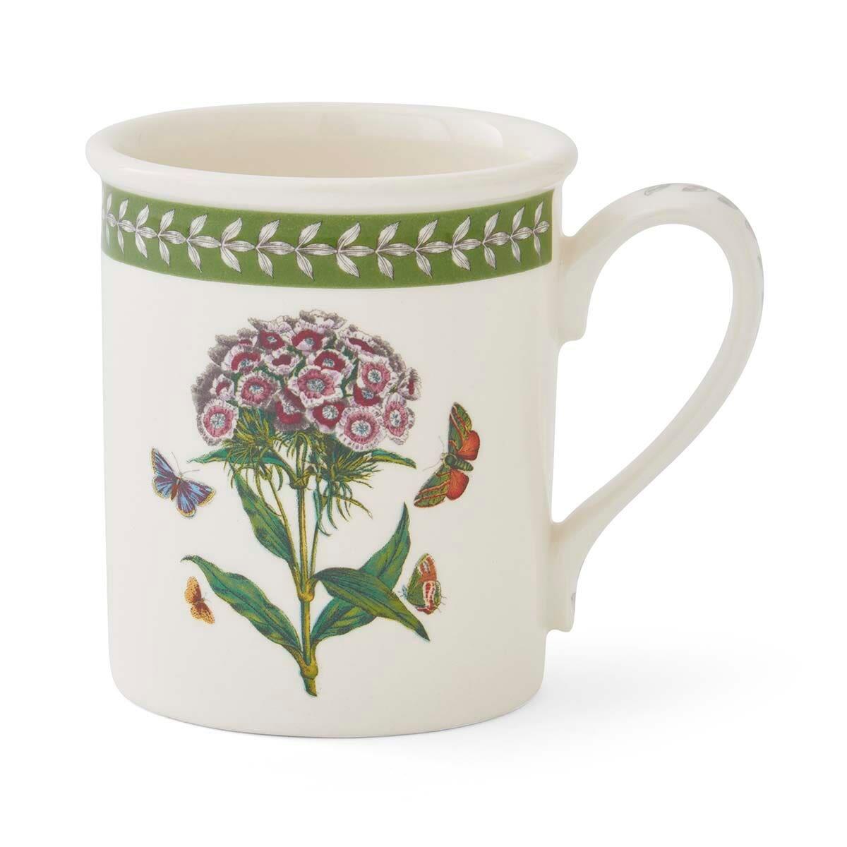 Botanic Garden Etchings Breakfast Mug, Sweet William
