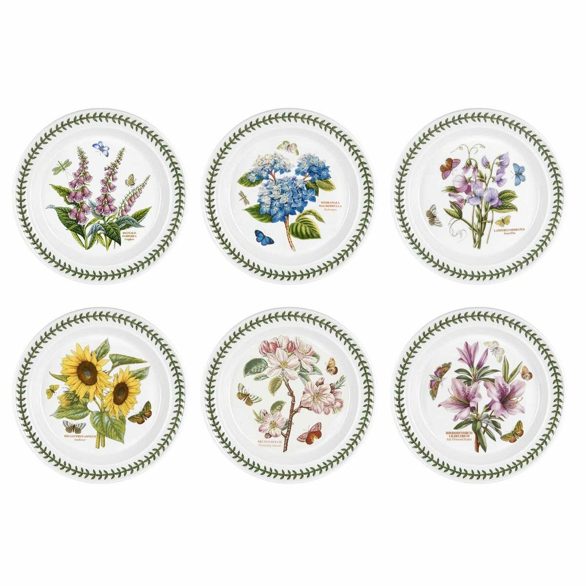 Botanic Garden Set of 6 Dinner Plates