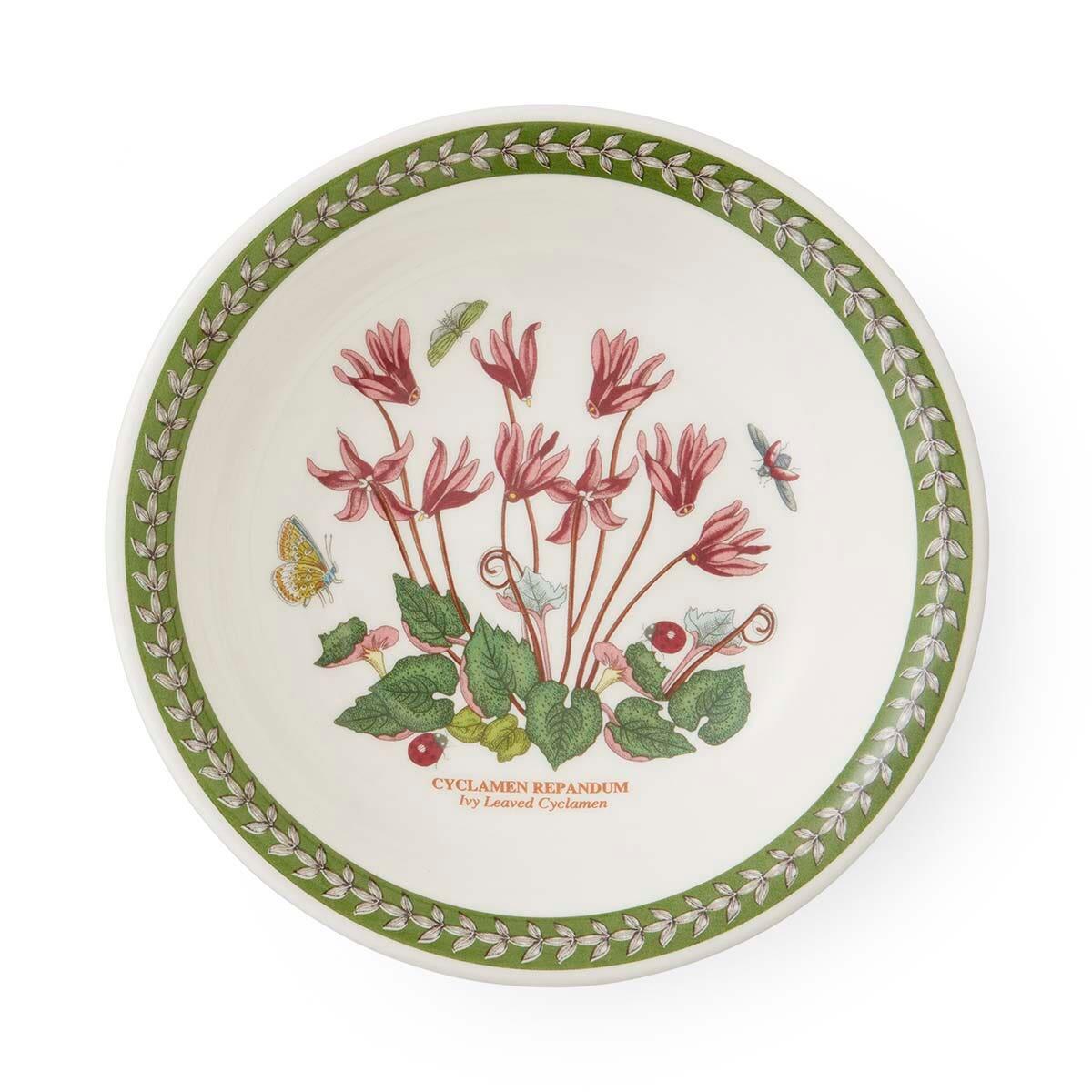 Botanic Garden Etchings 7 Inch Bowl, Cyclamen