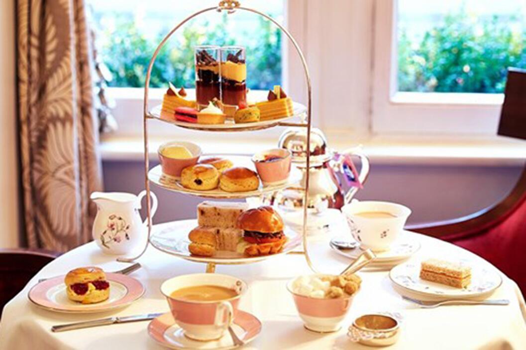 Afternoon Tea for Two at Normandy Hotel, Scotland
