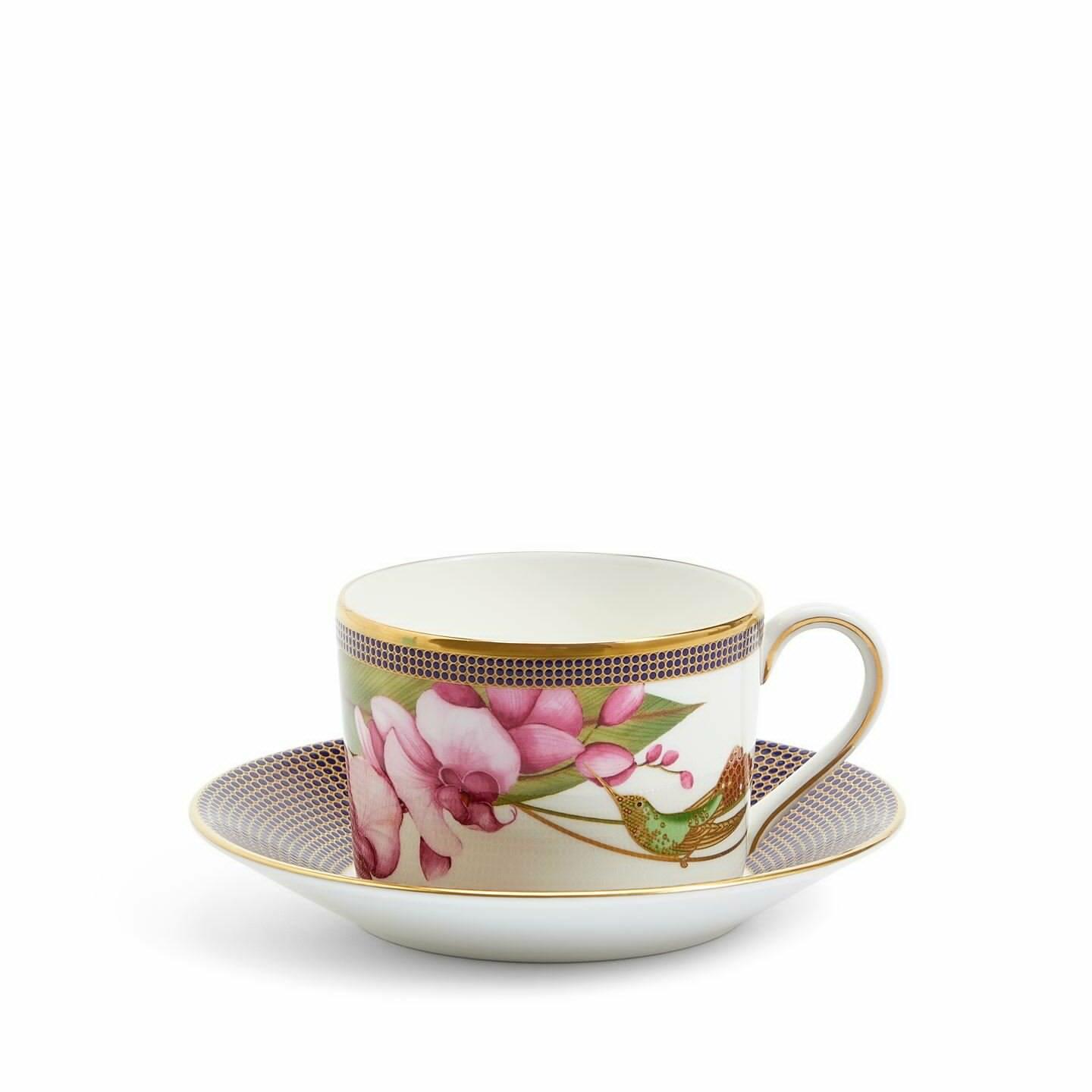 Wedgwood Hummingbird Tea Cup & Saucer