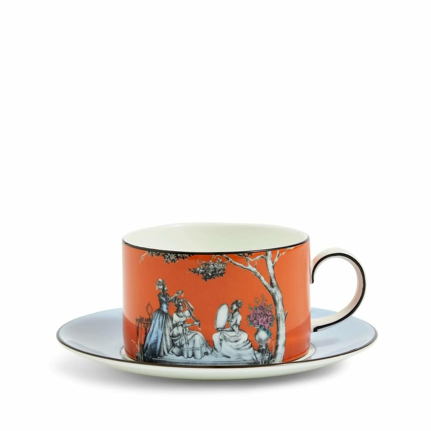 Wedgwood Sheila Bridges Teacup & Saucer Vanity