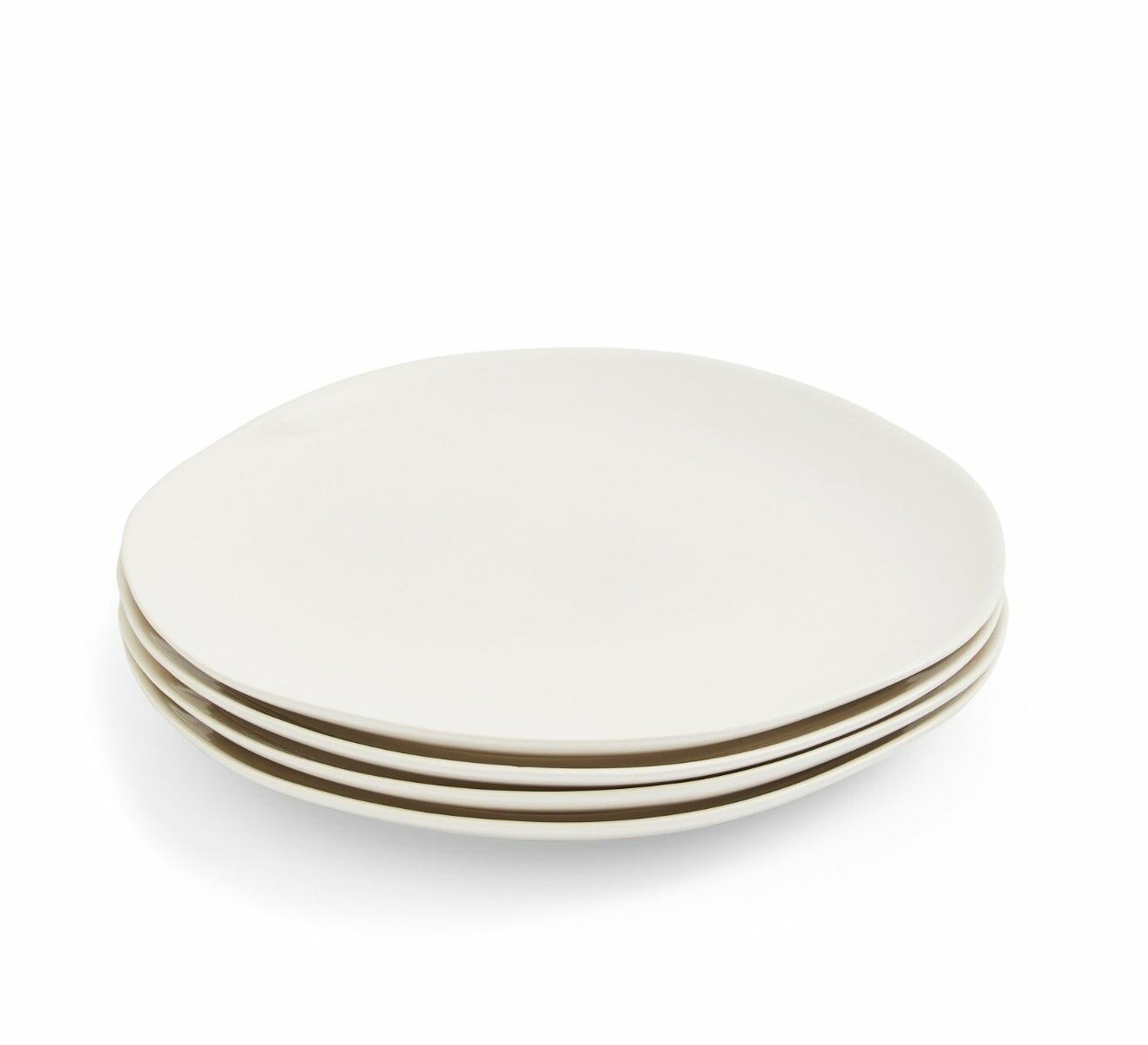 Sophie Conran Arbor 4 Dinner Plates, Cream