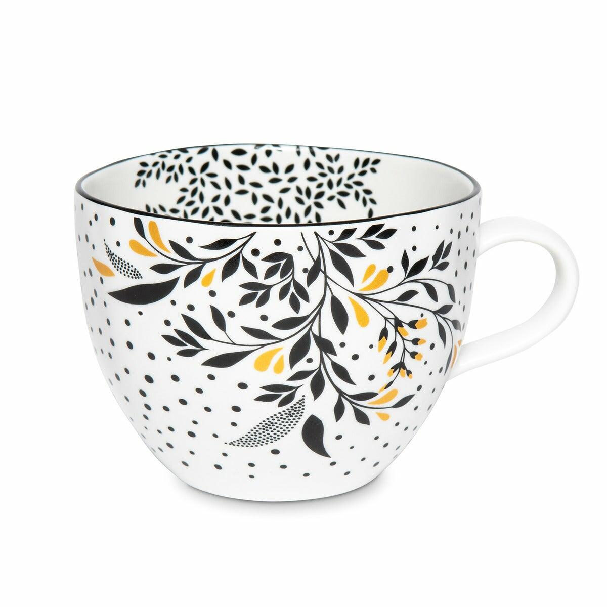 Sara Miller Artisanne Noir Mug, Bohemia