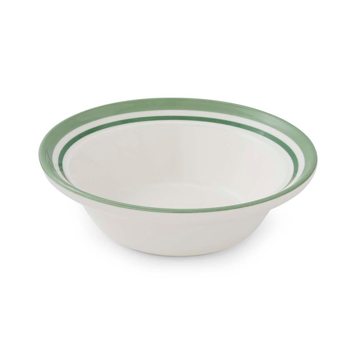 Potter's Stripe Oatmeal Bowl, Green