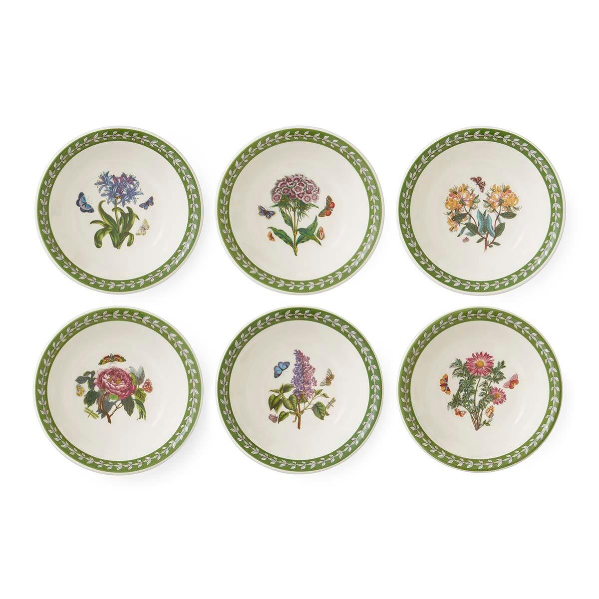 Botanic Garden Etchings Set of 6, 13cm Bowls